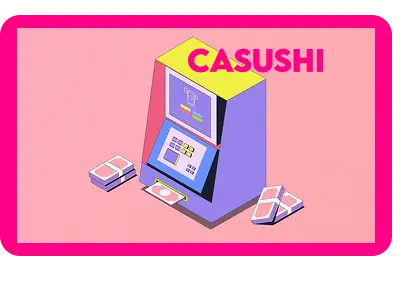 Casushi Casino UK withdrawal page showing cash out options and processing information